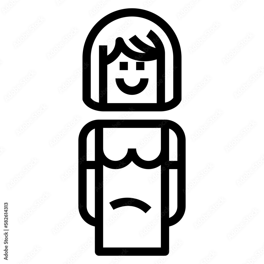 pregnant line icon style pregnant line icon style