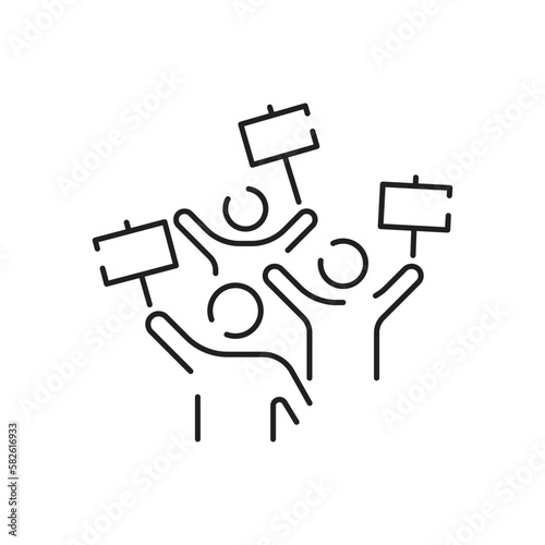 Politics or political and Politician. Vector voting or election and vote. Related Vector Line Icon. Ratings of Candidates, Electronic voting and more