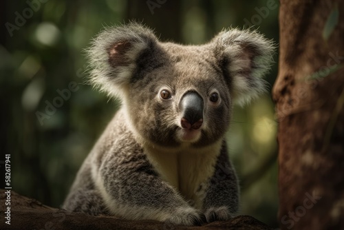Australia's Port Macquarie Koala Hospital. Generative AI