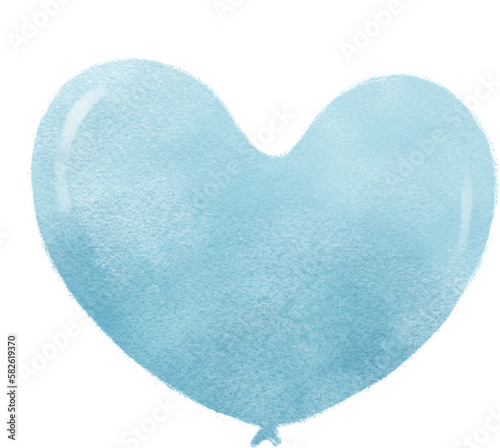 cute watercolour sweet paster baby party balloons hand painted illustration, nursery children art