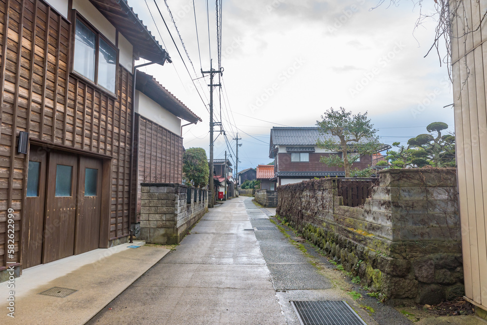 Street view of Tokorogo, Daisen Town, Important Preservation Districts for Groups of Traditional Buildings in Tottori Prefecture, Japan Street view of Tokorogo, Daisen Town, Important Preservation Districts for Groups of Traditional Buildings in Tottori Prefecture, Japan