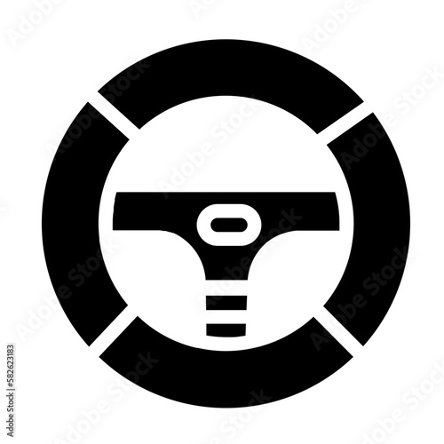 streering wheel icon