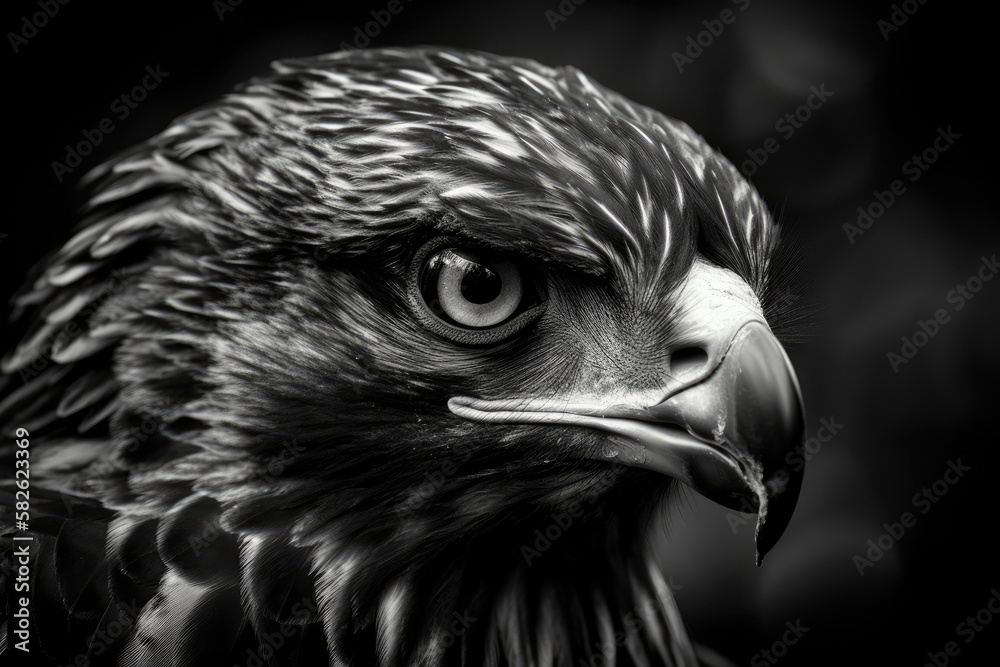 Fototapeta premium Predator on the prowl. Generative AI