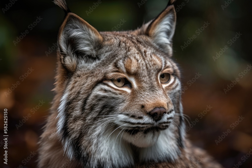 UK, Hamerton Zoo 17 August 2018 A captive Canadian lynx. Generative AI UK, Hamerton Zoo 17 August 2018 A captive Canadian lynx. Generative AI