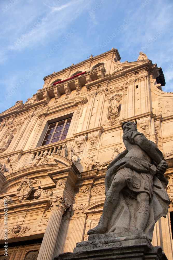 Obraz premium Basilica collegiata di San Sebastiano ad Acireale,