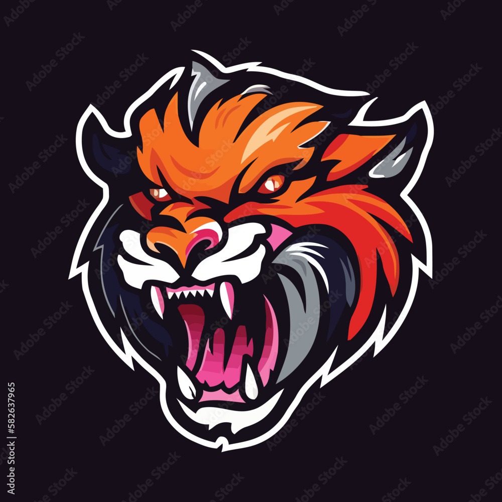 beast logo vector
