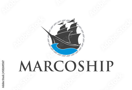 Marcoship Logo Template