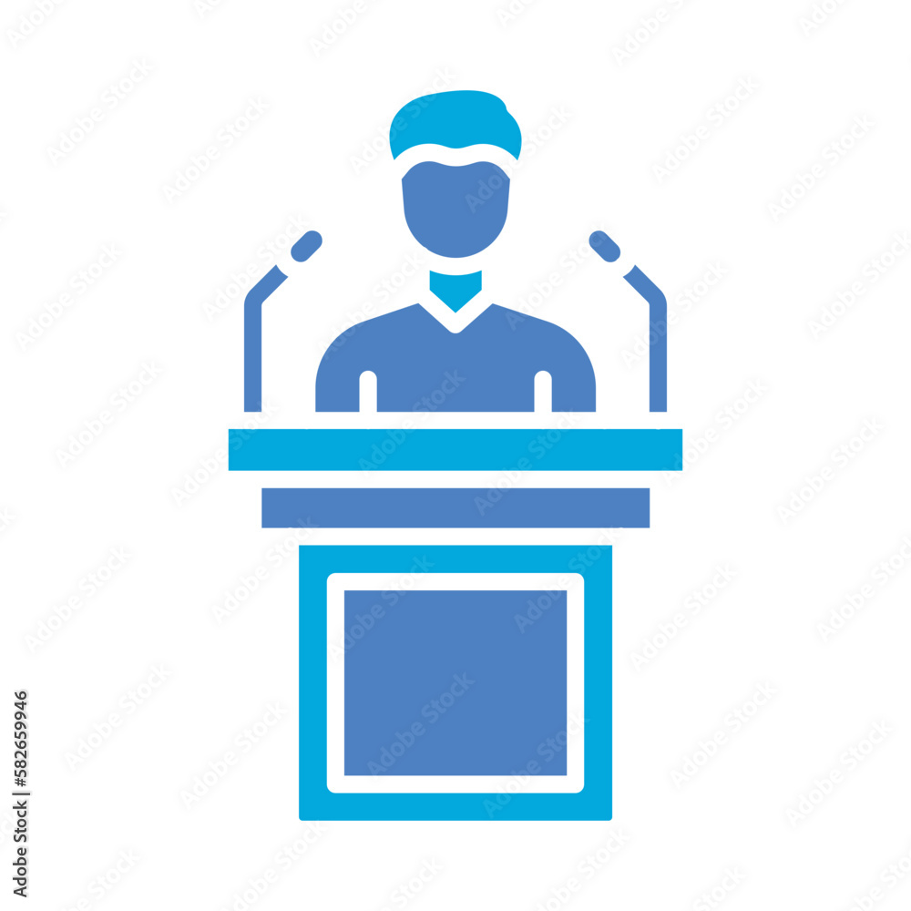 Press Conference Icon Press Conference Icon