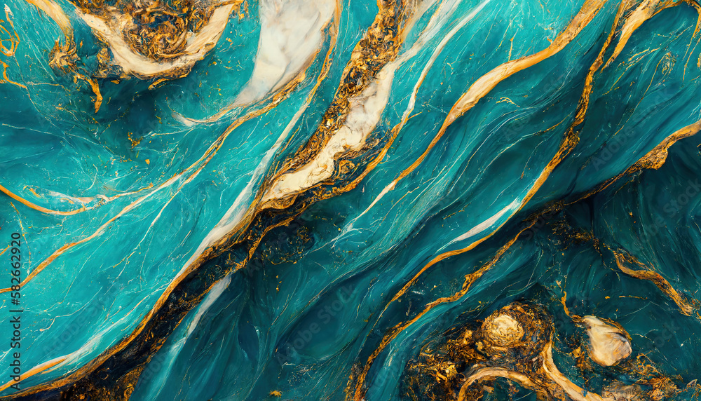 marble fluid art