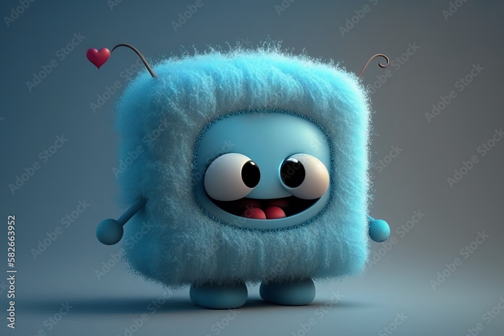 robot dog fluffy