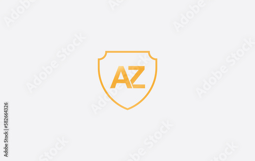 Free Download Shield protection logo letters AZ - GFXLoad