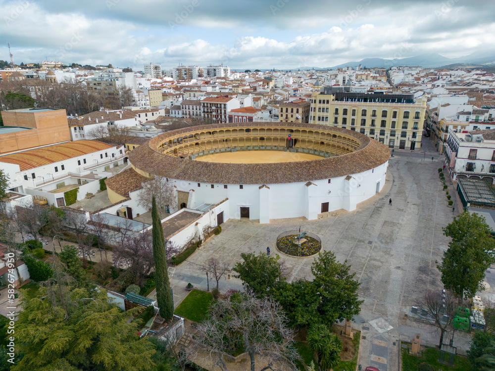 Plaza de Toros de la Real Maestranza de Caballería de Ronda, España