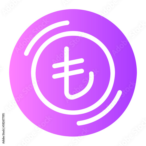 lira gradient icon