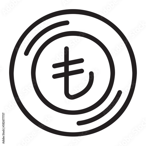 lira line icon