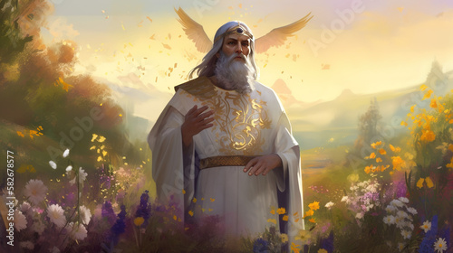 Norse God Balder - God of light and purity