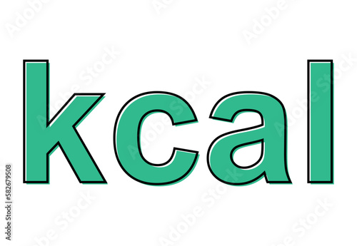 Calories healthy diet icon, nutrition food low sign, kcal zero web vector illustration