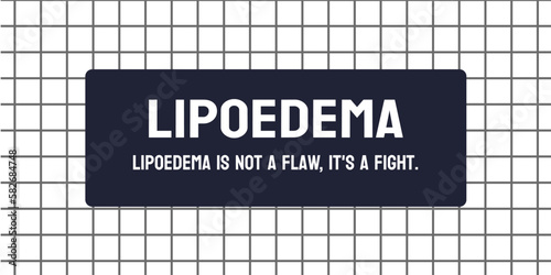 Lipoedema: Chronic condition causing abnormal fat distribution in legs and arms.