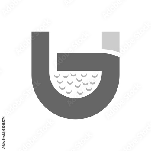 letter G golf logo