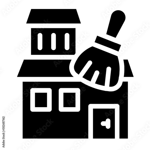 home clean icon