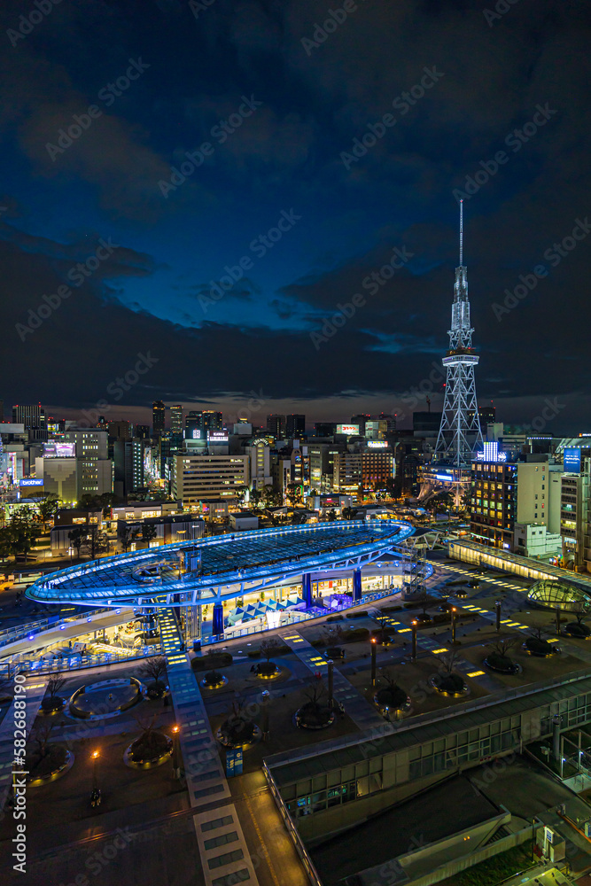 Obraz premium 都市夜景