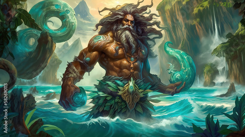 Polynesian God Maui - Demigod and trickster photo