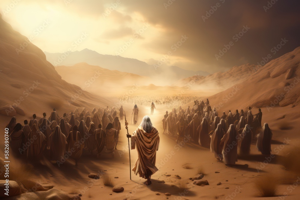 guided-by-faith-moses-leading-the-israelites-through-the-desert