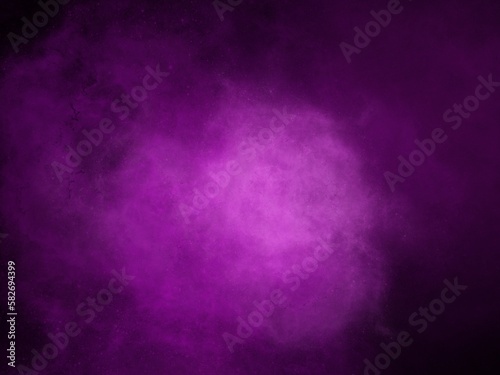 Pink smoke or gass on black background, used for graphic elements or photo editing.