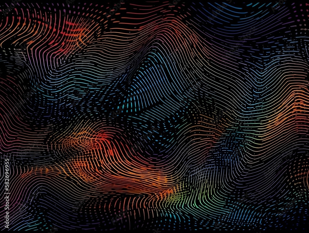 Turing Pattern Formation in Generative Algorithm Background Turing Pattern Formation in Generative Algorithm Background