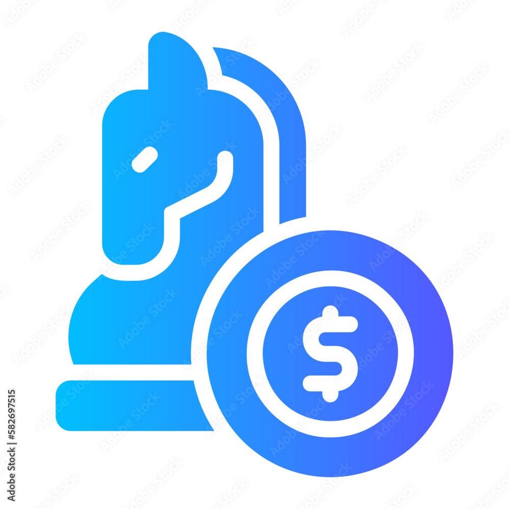 strategy gradient icon strategy gradient icon