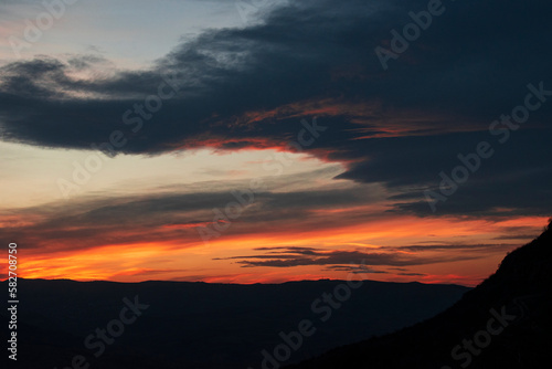 sunset in the mountains © Nver