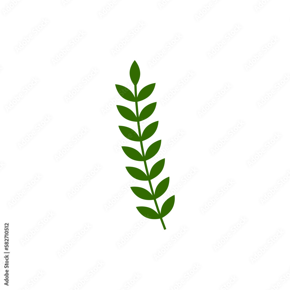Flat Boho Leaf Flat Boho Leaf