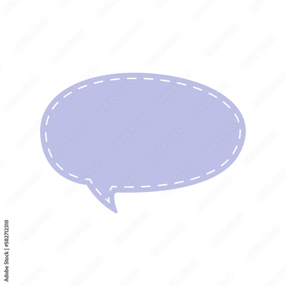 Flat Speech Bubble Flat Speech Bubble
