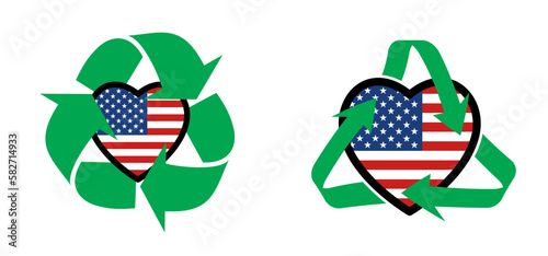 America recycles day (ARD). Recycling day is celebrated on November 15. The day is all about recycling. The benefits of recycling for our health, the environment. Recycle and solid waste