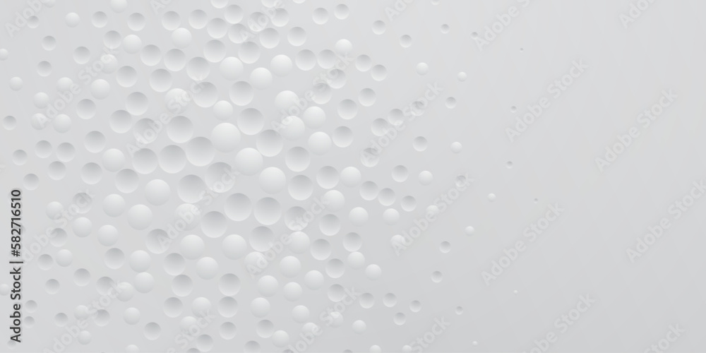 Abstract background in white colors with many convex and concave small circles Abstract background in white colors with many convex and concave small circles