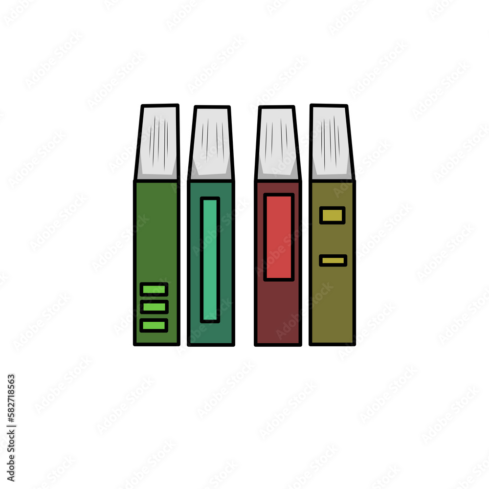 book illustration, book icon with an elegant concept, suitable for simple designs book illustration, book icon with an elegant concept, suitable for simple designs