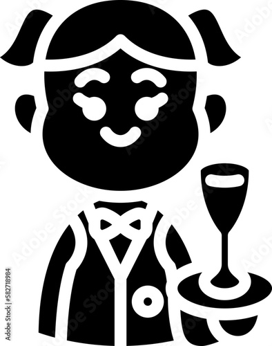waitress  icon