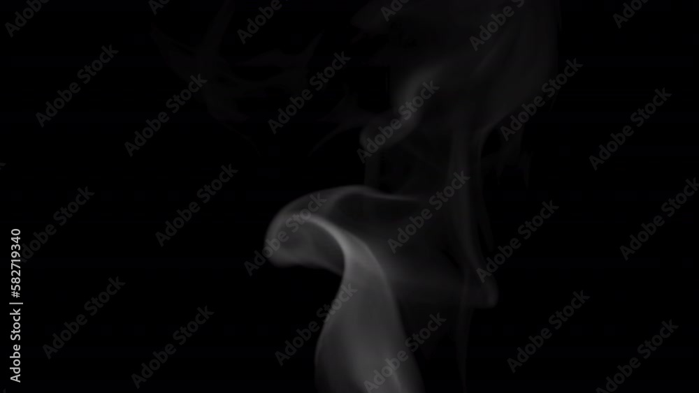 Wispy smoke swirling overlay isolated on alpha background Wispy smoke swirling overlay isolated on alpha background