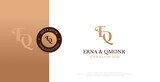 Initial FQ Logo Design Vector 