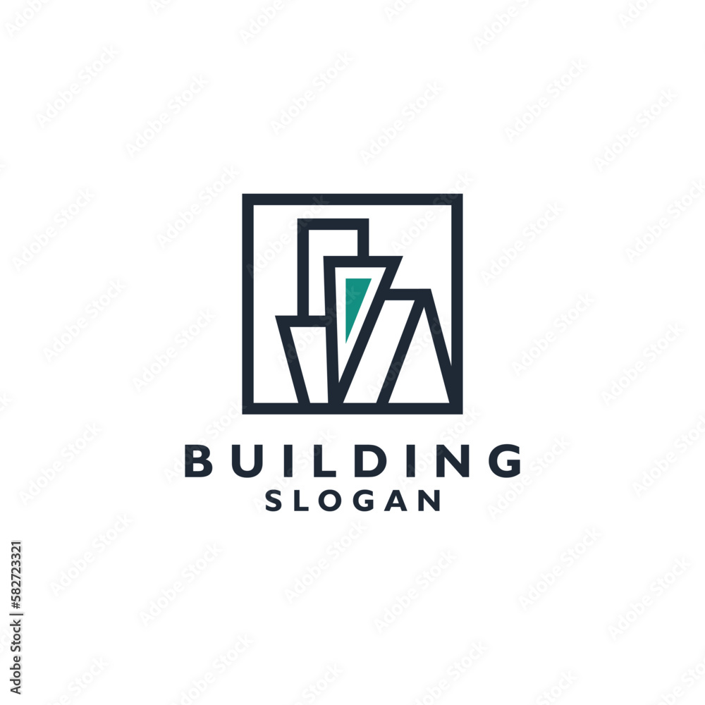 Building construction logo, modern, Building construction logo, modern,