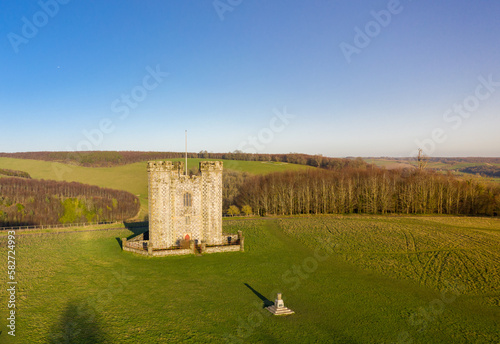Konstfotografi Hiorne Tower, Arundel Town, West Sussex
