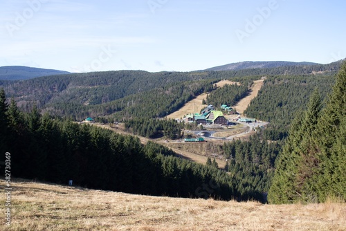 Trip from Skritek to Praded, Cervenohorske sedlo, Cervena hora, Moravian Mountain, Czech republic, Czech Jeseniky