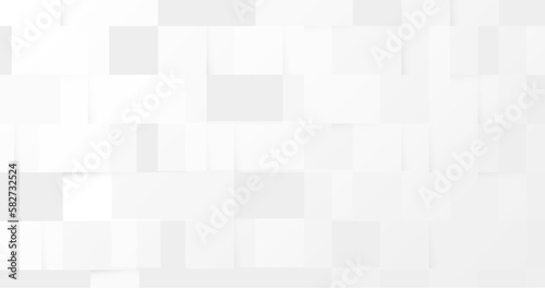 Abstract white rectangle texture background. Trendy minimal banner, and cover design. Vector illustration