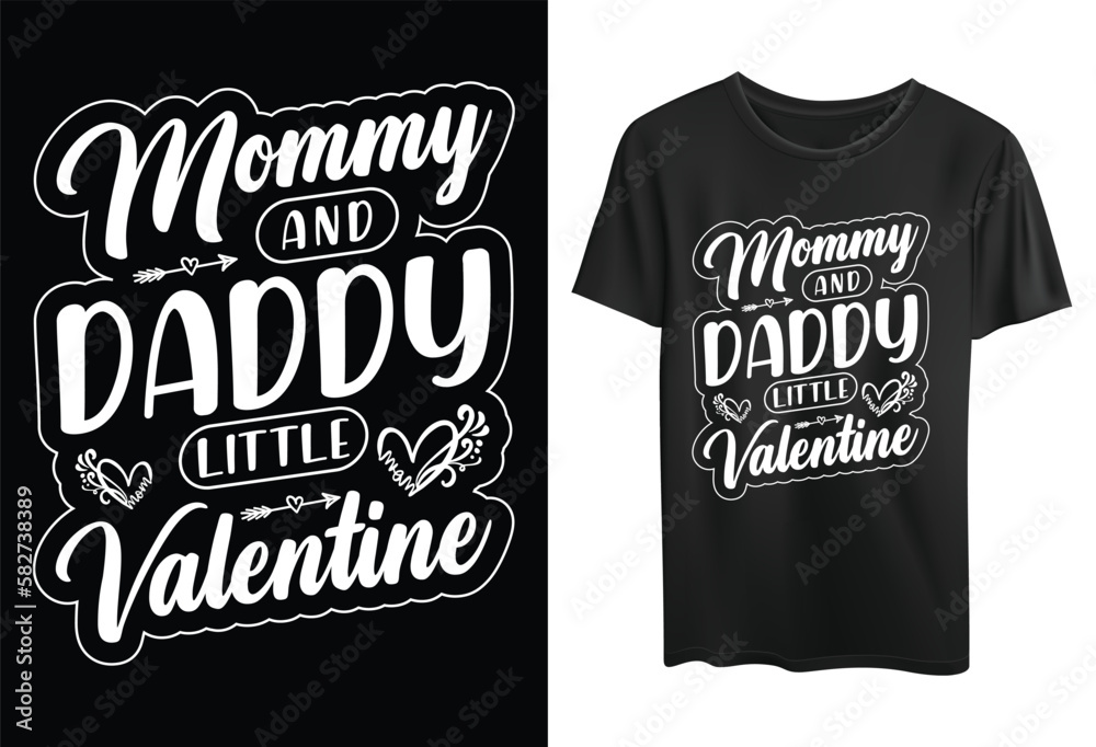  Valentine t-shirt design, valentine's day typography t-shirt design template.

