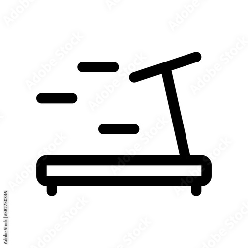 Editable treadmill vector icon. Part of a big icon set family. Perfect for web and app interfaces, presentations, infographics, etc