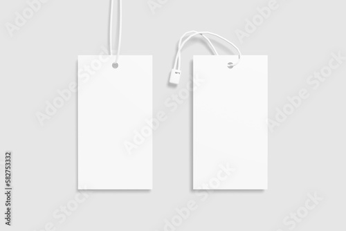 Label tag mockup