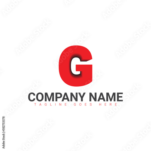 g logo, g letter logo design, logo template