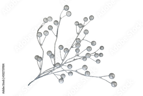 white artificial flowers on a white background