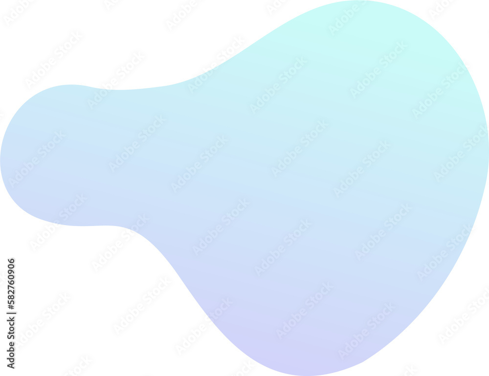 Abstract fluid shape. Gradient liquid element. Amoeba splash design.
Abstract fluid shape. Gradient liquid element. Amoeba splash design.