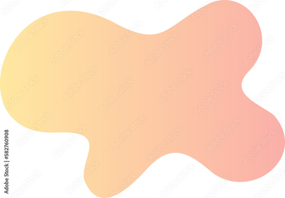 Abstract fluid shape. Gradient liquid element. Amoeba splash design.
Abstract fluid shape. Gradient liquid element. Amoeba splash design.