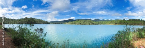 Panoramic Lake view, Da Lat, Vietnam